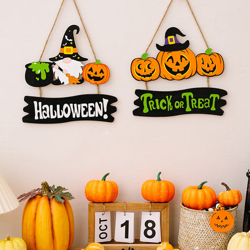 HALLOWEEN TRICK OR TREAT Hanging Widget  Jessie Knowles