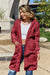 Double Take Full Size Hooded Teddy Bear Jacket with Thumbholes  Jessie Knowles