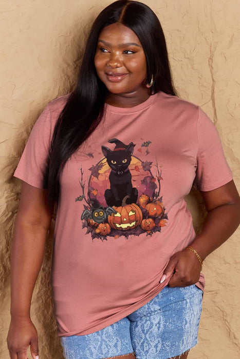 Simply Love Full Size Halloween Theme Graphic T-Shirt  Jessie Knowles