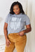 Simply Love US Flag Graphic Cuffed Sleeve T-Shirt TOPS Jessie Knowles