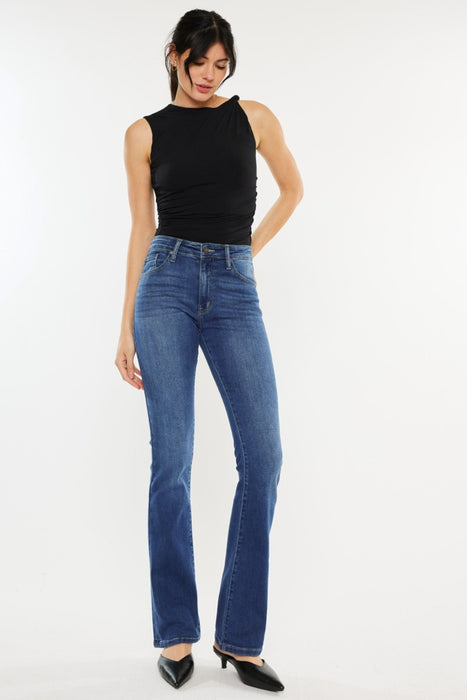 Kancan High Rise Slim Bootcut Jeans  Jessie Knowles