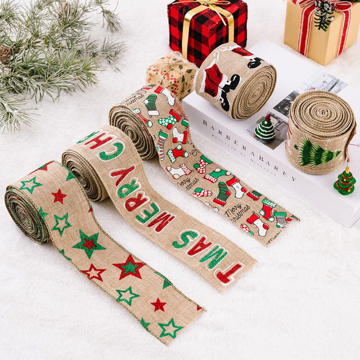 Christmas Polyester Ribbon  Jessie Knowles