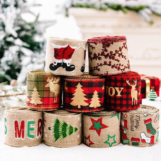 Christmas Polyester Ribbon  Jessie Knowles