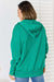 Zenana Half Snap Long Sleeve Hoodie  Jessie Knowles