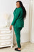 Zenana Lazy Days Full Size Long Sleeve Top and Leggings Set  Jessie Knowles