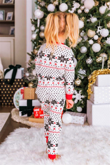 Snowflake Pattern Top and Pants Set  Jessie Knowles