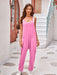 Lovelet Spaghetti Strap Jumpsuit with Pockets  Jessie Knowles