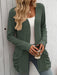 Mandy Open Front Long Sleeve Ribbed Cardigan  Jessie Knowles