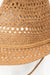 Fame Rope Strap Straw Braided Hat ACCESSORIES Jessie Knowles