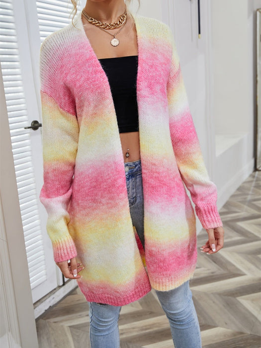 Gradient Open Front Cardigan OUTERWEAR Jessie Knowles