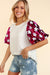 Haptics Star Sequin Bubble Short Sleeve Top TOPS Jessie Knowles