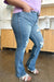 Judy Blue Distressed Raw Hem Bootcut Jeans BOTTOMS Jessie Knowles