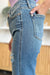 Judy Blue Distressed Raw Hem Bootcut Jeans BOTTOMS Jessie Knowles