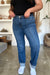 Judy Blue Full Size High Waist Front Seam Detail Straight Jeans  Jessie Knowles