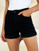 Judy Blue High Waist Tummy Control Cuffed Denim Shorts BOTTOMS Jessie Knowles