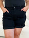 Judy Blue High Waist Tummy Control Cuffed Denim Shorts BOTTOMS Jessie Knowles