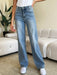 Judy Blue High Waist Wide Leg Jeans BOTTOMS Jessie Knowles