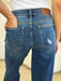 Judy Blue Mid Rise Distressed Raw Hem Jeans BOTTOMS Jessie Knowles