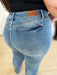 Mid Rise Rigid Magic Release Hem Jeans - Judy Blue JEANS Jessie Knowles