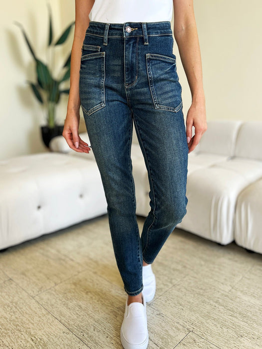 Judy Blue High Waist Skinny Jeans BOTTOMS Jessie Knowles