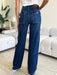 Judy Blue High Waist Straight Cargo Jeans BOTTOMS Jessie Knowles