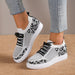 Lace-Up Leopard Flat Sneakers  Jessie Knowles