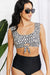 Marina West Swim Sanibel Crop Swim Top and Ruched Bottoms Set in Black  Jessie Knowles