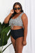 Marina West Swim Sanibel Crop Swim Top and Ruched Bottoms Set in Black  Jessie Knowles