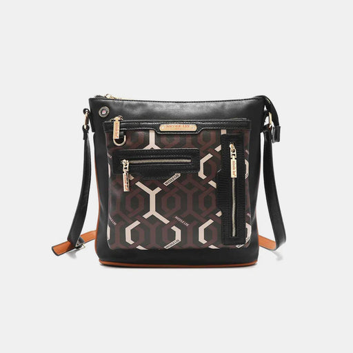 Nicole Lee USA Geometric Pattern Crossbody Bag BAGS Jessie Knowles