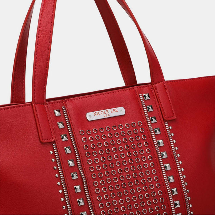 Nicole Lee USA Studded Large Tote Bag  Jessie Knowles