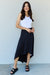 Ninexis First Choice High Waisted Flare Maxi Skirt in Black  Jessie Knowles