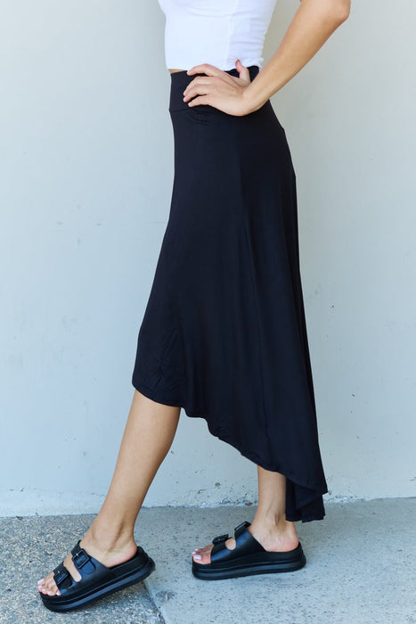 Ninexis First Choice High Waisted Flare Maxi Skirt in Black  Jessie Knowles