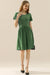 Ninexis Round Neck Ruched Dress with Pockets  Jessie Knowles