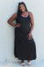 Ninexis Good Energy Cami Side Slit Maxi Dress in Black DRESSES Jessie Knowles