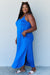 Ninexis Good Energy Cami Side Slit Maxi Dress in Royal Blue DRESSES Jessie Knowles