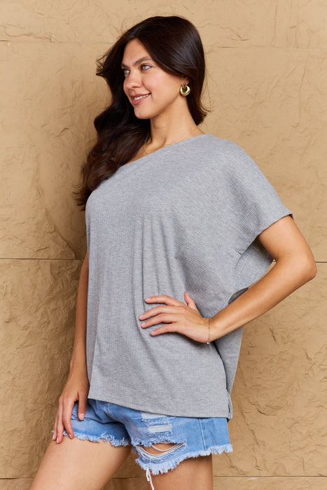 Ninexis in My Groove One Shoulder Loose Top TOPS Jessie Knowles