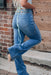 Pearl Trim High Waist Bootcut Jeans JEANS Jessie Knowles