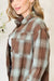 Plaid Dropped Shoulder Shirt  Jessie Knowles