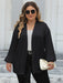 Plus Size Open Front Long Sleeve Cardigan  Jessie Knowles