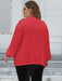 Plus Size Open Front Long Sleeve Cardigan  Jessie Knowles