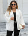 Plus Size Open Front Long Sleeve Cardigan  Jessie Knowles