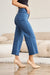 RFM Crop Chloe Tummy Control High Waist Raw Hem Jeans BOTTOMS Jessie Knowles