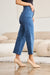 RFM Crop Chloe Tummy Control High Waist Raw Hem Jeans BOTTOMS Jessie Knowles