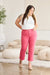 RFM Crop Dylan Tummy Control High Waist Raw Hem Jeans BOTTOMS Jessie Knowles