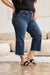 RFM Tummy Control High Waist Raw Hem Jeans BOTTOMS Jessie Knowles