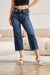 RFM Tummy Control High Waist Raw Hem Jeans BOTTOMS Jessie Knowles