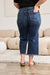 RFM Tummy Control High Waist Raw Hem Jeans BOTTOMS Jessie Knowles