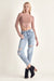 RISEN Distressed Slim Cropped Jeans BOTTOMS Jessie Knowles