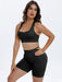 Scoop Neck Wide Strap Top and Shorts Active Set  Jessie Knowles