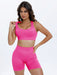 Scoop Neck Wide Strap Top and Shorts Active Set  Jessie Knowles